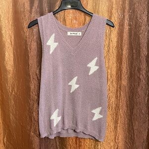 Three Bird Nest sweater vest/tank